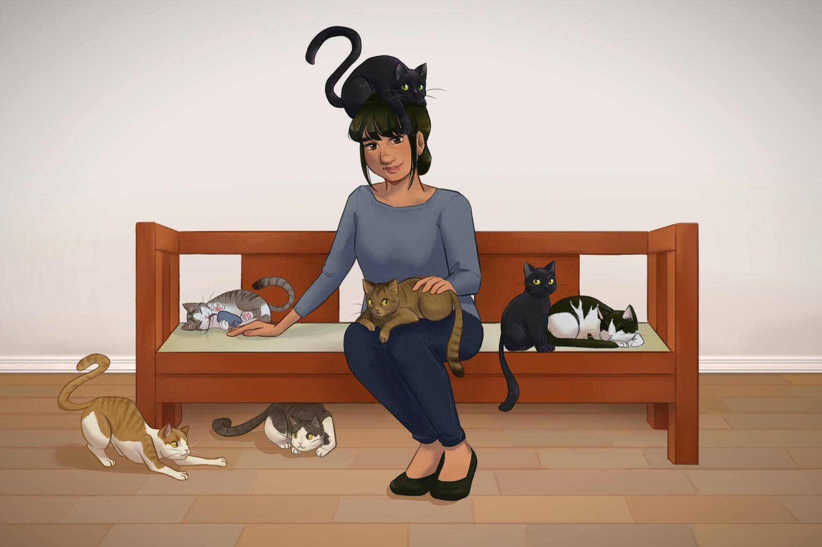 Full Body, Simple Environment and Lighting, Multiple Characters, $140+